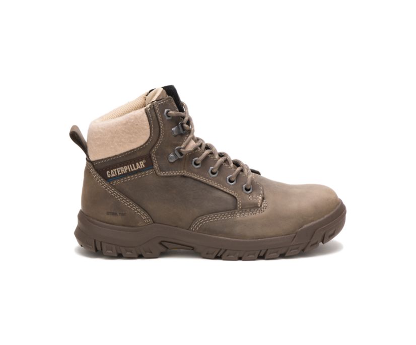 Caterpillar Tess Steel Toe - Sicherheitsstiefel Damen Khaki - Schweiz OKLG-38412